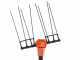 Jolly Italia V50X - Abbacchiatore elettrico a batteria - 36V - con asta da 2,3 mt e prolunga Step-Up