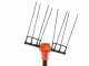 Jolly Italia V50X - Abbacchiatore elettrico a batteria - 36V - con asta da 2,3 mt e prolunga Step-Up