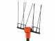 Jolly Italia V50X - Abbacchiatore elettrico a batteria - 36V - con asta da 2,3 mt e prolunga Step-Up