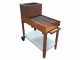 Flipper 50 - Barbecue a legna e carbone in corten