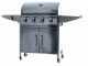 Royal Food RF-GB SS-Plus - Barbecue a gas - 4+1 INOX