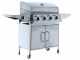 Royal Food RF-GB SS-Plus - Barbecue a gas - 4+1 INOX