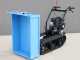 Pianale in acciaio con sponde estendibili per motocompressore Campagnola MC 658 Track cingolato