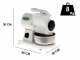 Fama Mignon GM Bianco - Grattugia elettrica in alluminio lucidato - 380W