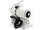 Fama Mignon GM Bianco - Grattugia elettrica in alluminio lucidato - 380W