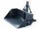 Blackstone B-PAL 120 - Pala posteriore per trattore - con lama da 120 cm - Portata 400Kg
