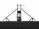 Blackstone B-PAL 180 - Pala posteriore per trattore - con lama da 180 cm - Portata 700Kg