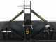 BlackStone B-PAL H 180 - Paletta posteriore idraulica per trattore - da 180 cm - Portata 700Kg