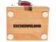 Eschenfelder Novia nr1200 alluminio rosso 150g - Fioccatrice manuale con rulli in acciaio inox