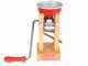 Eschenfelder Novia nr1200 alluminio rosso 150g - Fioccatrice manuale con rulli in acciaio inox