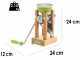 Eschenfelder Novia ng1200 alluminio verde 150g - Fioccatrice manuale con rulli in acciaio inox