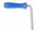 Eschenfelder Novia nb1200 alluminio blu 150g - Fioccatrice manuale con rulli in acciaio inox
