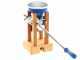 Eschenfelder Novia nb1200 alluminio blu 150g - Fioccatrice manuale con rulli in acciaio inox