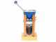 Eschenfelder Novia nb1200 alluminio blu 150g - Fioccatrice manuale con rulli in acciaio inox