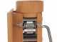 Eschenfelder 1230 faggio 150g - Fioccatrice manuale da parete con rulli in acciaio inox