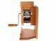 Eschenfelder 1230 faggio 150g - Fioccatrice manuale da parete con rulli in acciaio inox
