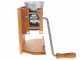 Eschenfelder 1220 alluminio 150g - Fioccatrice manuale da parete con rulli in acciaio inox