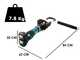 Mototrivella Makita DDG460 36V - PUNTA, BATTERIE E CARICABATTERIE NON INCLUSI