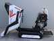Seven Italy TH500C KM178-E - Motocarriola cingolata cassone dumper 500Kg con paletta