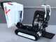 Seven Italy TH500 KM178-E - Motocarriola cingolata cassone dumper idraulico 500Kg - Cambio idrostatico