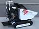 Seven Italy TH500 KM178-E - Motocarriola cingolata cassone dumper idraulico 500Kg - Cambio idrostatico