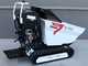 Seven Italy TH500 KM178-E - Motocarriola cingolata cassone dumper idraulico 500Kg