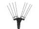 Zanon Karbonium PRO AL 200 - Abbacchiatore elettrico 170/250 cm a batteria a zaino 50.4V 5Ah - Asta telescopica in alluminio