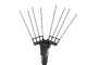 Zanon Karbonium PRO AL 200 - Abbacchiatore elettrico 170/250 cm a batteria a zaino 50.4V 5Ah - Asta telescopica in alluminio