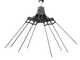 Zanon Karbonium PRO AL 200 - Abbacchiatore elettrico 170/250 cm a batteria a zaino 50.4V 5Ah - Asta telescopica in alluminio
