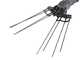 Zanon Karbonium PRO AL 200 - Abbacchiatore elettrico 170/250 cm a batteria a zaino 50.4V 5Ah - Asta telescopica in alluminio