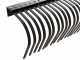Blackstone B-HLRK 180 - Rastrello per trattore pesante con collegamento a 3 punti - Serie Heavy Duty