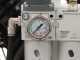 Motocompressore a scoppio Texas 900 con motore Sbaraglia SC420 - 14HP