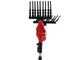 Zanon Olivar Electric AL 300 - Abbacchiatore elettrico a batteria da - Asta telescopica in alluminio 210 - 340 cm