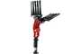 Zanon Olivar Electric AL 300 - Abbacchiatore elettrico a batteria da - Asta telescopica in alluminio 210 - 340 cm