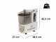 SPIRALMAC SV5VV - Impastatrice a spirale a 10 Velocit&agrave; - Monofase - 5 Kg