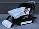 Seven Italy TH500C L70-E - Motocarriola cingolata cassone dumper 500Kg con paletta - Cambio idrostatico