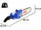 Paterlini Jack PA 8&quot; 1/4&quot; - Potatore pneumatico a catena - Lama da 20cm
