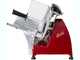 Berkel Red Line 250 Rossa - Affettatrice con lama in acciaio cromato da 250 mm - CE professionale