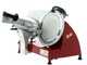 Berkel Red Line 250 Rossa - Affettatrice con lama in acciaio cromato da 250 mm - CE professionale