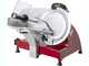 Berkel Red Line 250 Rossa - Affettatrice con lama in acciaio cromato da 250 mm - CE professionale
