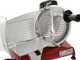 Berkel Red Line 250 Rossa - Affettatrice con lama in acciaio cromato da 250 mm - CE professionale