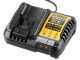 DeWalt DCC018N-XJ - Compressore aria elettrico portatile monofase, oil-less- Batteria 18V/2.0ah e caricabatteria