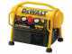 DeWalt DPC6MRC-QS - Compressore aria elettrico portatile monofase, oil-less - Motore 1.5 HP - 6 lt