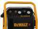 DeWalt DPC10QTC-QS - Compressore aria elettrico portatile monofase, oil-less - Motore 1.5 HP - 9.4 lt