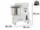 SPIRALMAC SV20 - Impastatrice a spirale - Monofase - 20 Kg