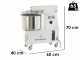 SPIRALMAC SV20 - Impastatrice a spirale - Trifase - 20 Kg