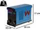 Awelco AX200 - Saldatrice Inverter (MMA) , corrente continua (DC)