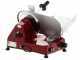 FAC S220 Rossa - Affettatrice con lama 220 mm - Affilatore incluso - 185W