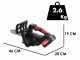 Blue Bird THCS 22-07 - Elettrosega a batteria 2 x 18V 5Ah - Lama da 20cm