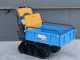 EuroMech EM400H-Agri - Motocarriola cingolata cassone estensibile 400Kg